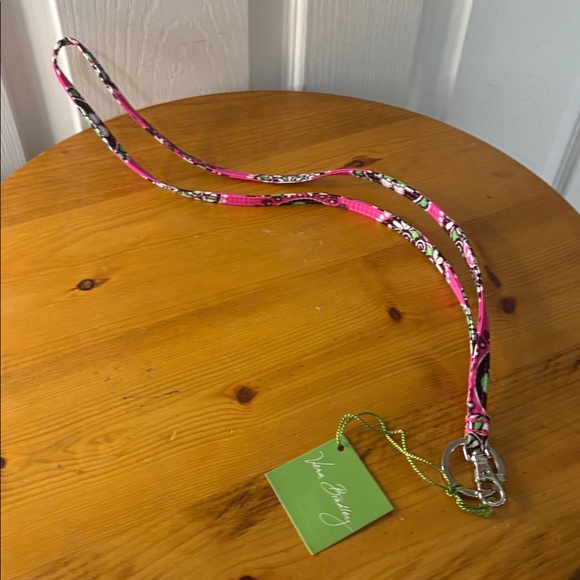 Vera Bradley Cupcake Pink Patterned Lanyard NWT - Picture 1 of 4